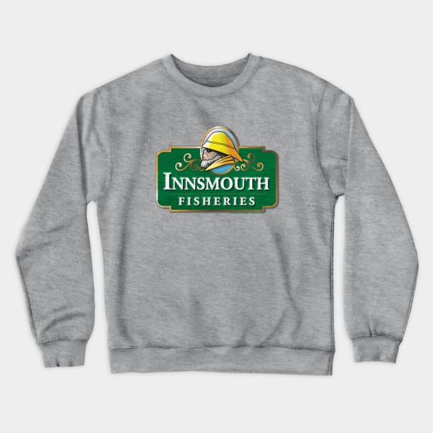 Innsmouth Fisheries Crewneck Sweatshirt by jwrightbrain